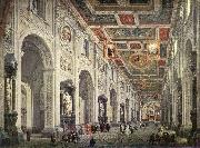 Giovanni Paolo Pannini, Interior of the San Giovanni in Laterano in Rome